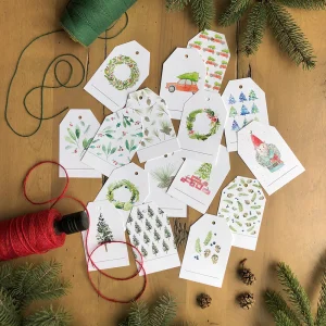 Étiquettes cadeaux | Édition Noël