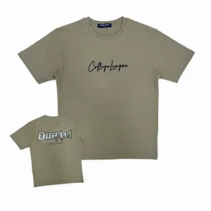 T shirt beige college league