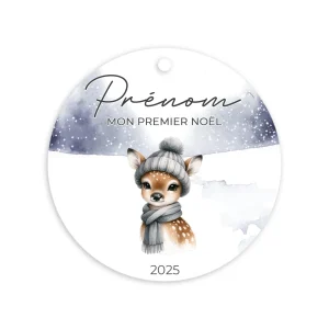 Boule plate personnalisable