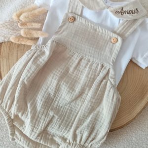 Ensemble mixte 100% gaze de coton - 3 mois au 24 mois -