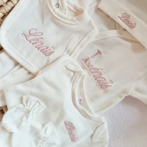 Dors bien velours crème, 5 pièces - plusieurs tailles -