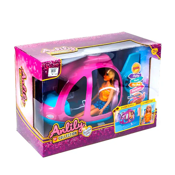 Anlili - Poupée avec avion – Image 2