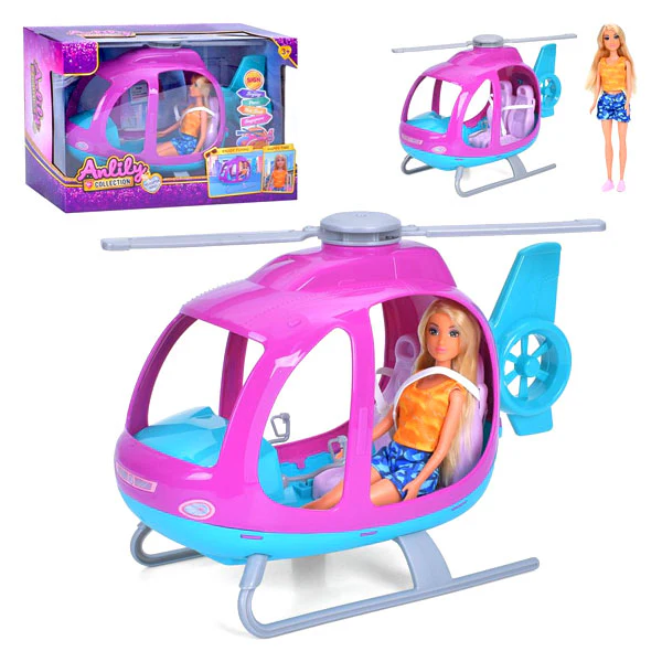 Anlili - Poupée avec avion