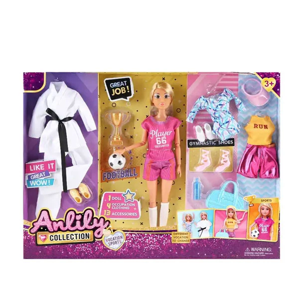 Anlili - Poupée avec uniforme de karaté – Image 2