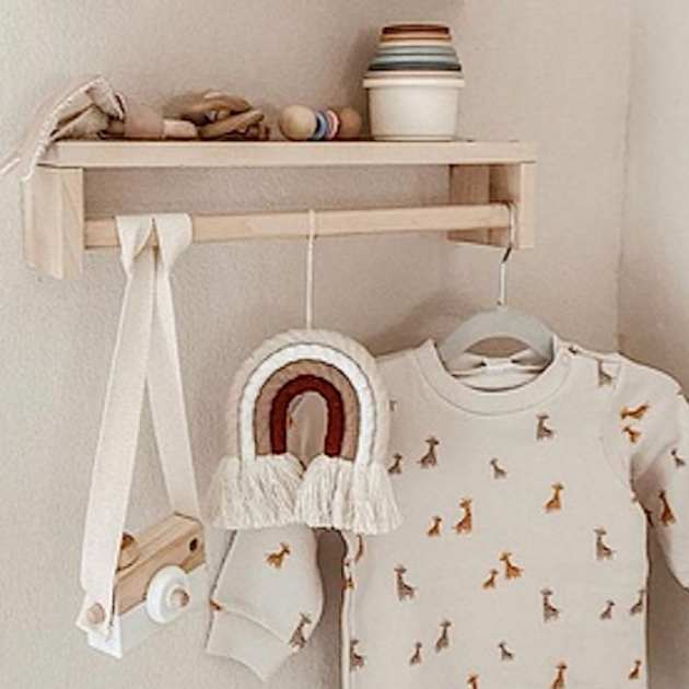 Arc en ciel en beige marron – Image 4