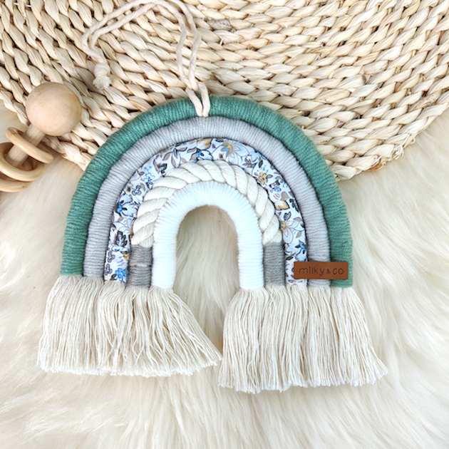 Arc en ciel vert fleuri – Image 2