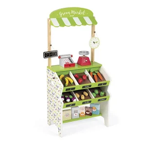 Épicerie enfant Janod Green Market (jeu d'imitation)