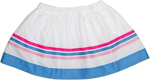 Jupe fille Interdit de me gronder Bluna blanc