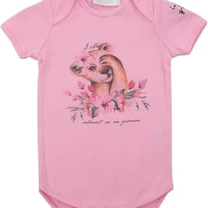 Body Bébé Interdit De Me Gronder Pretty rose