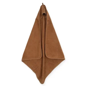 Cape de bain caramel