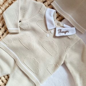 Ensemble complet beige nuage - plusieurs tailles - personnalisable -