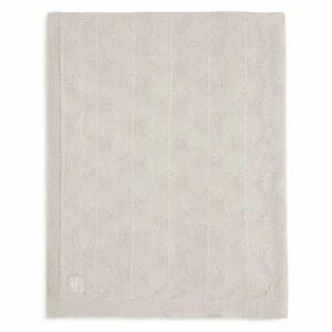 Couverture légère Shell Knit Nougat