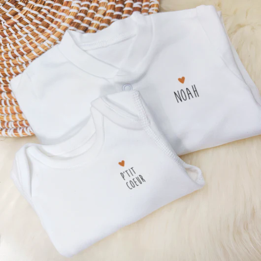 Pyjama naissance coton bio – Image 8