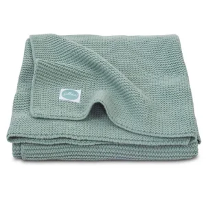 Couverture Tricot vert