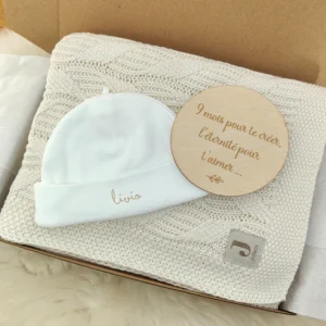 Coffret naissance spring écru *