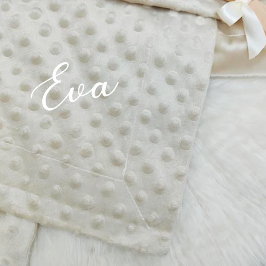 Couverture minky (3 coloris)