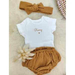 Body bloomer bandeau caramel
