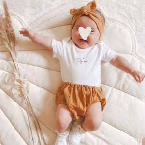 Bloomer et bandeau caramel