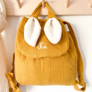 Sac à dos lapinou moutarde