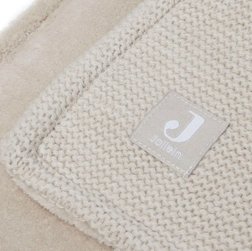 Couverture maille polaire nougat personnalisée – Image 2