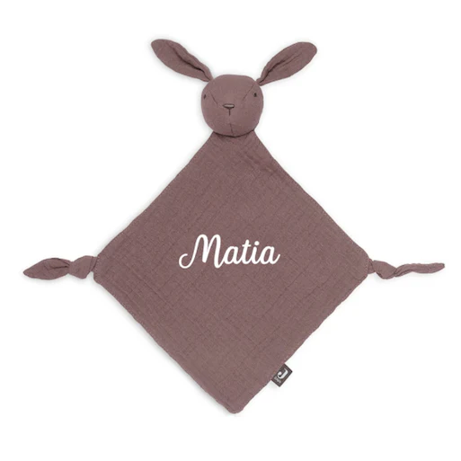 Doudou lapin brodé (3 coloris) – Image 3