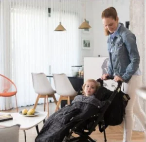 Couverture poussette BabyToLove Easy Pocket noir