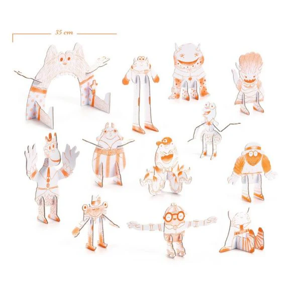 Color Assemble Play | Team Monsters – Image 2