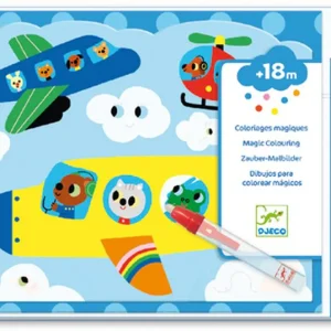 Coloriage à l'eau | Caché dans le ciel