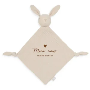 Doudou lapin Annonce grossesse (3 coloris)
