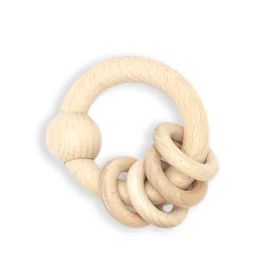 Anneau de dentition bois