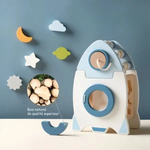 Fusée Montessori 5-en-1