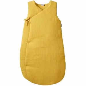 Gigoteuse BB&Co Double Gaze Mix & Match mixte moutarde