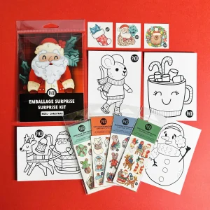 Ensemble surprise | Coloriages & tatous temporaires | Noël