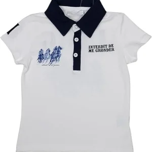 Polo Interdit De Me Gronder Liberté écru