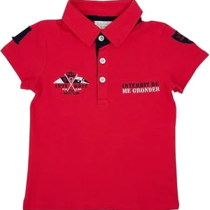 Polo Interdit De Me Gronder Océan rouge