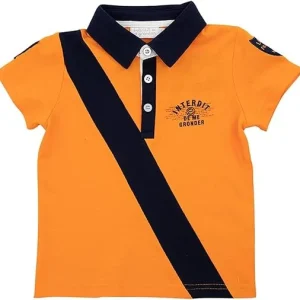 Polo Interdit De Me Gronder Style orange