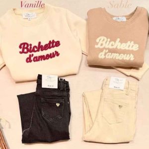 Pull bichette d'amour