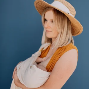 Ring Sling en Coton Crème