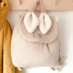 Sac à dos lapinou latte