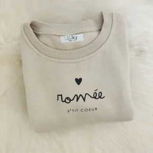 Sweat personnalisé (texte au choix)