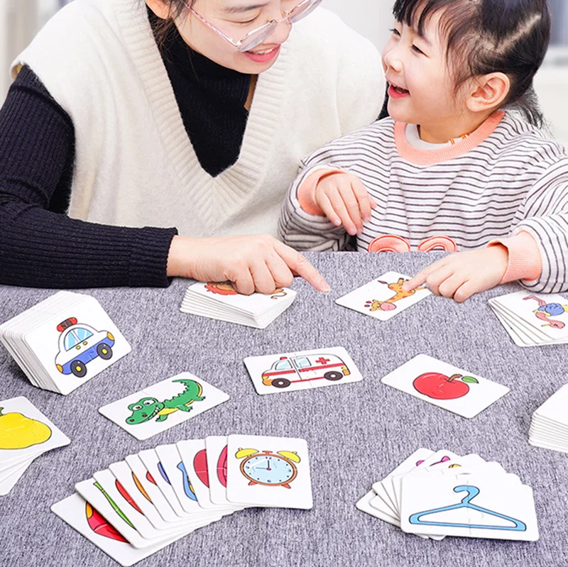 Puzzle Éducatif 32 Cartes – Jeu d'Éveil Cognitif pour Enfants – Image 4