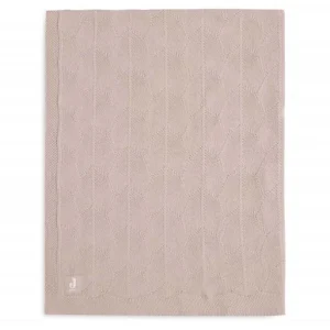 Couverture légère vieux rose Shell Knit Wild rose