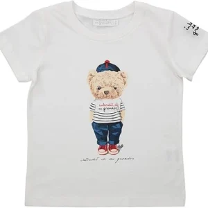 T-shirt Interdit De Me Gronder Moussaillon blanc