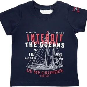 T-shirt Interdit De Me Gronder Navire marin