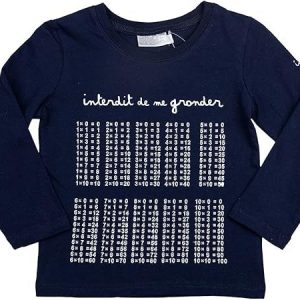 T-shirt manches longues Interdit De Me Gronder La Rentrée