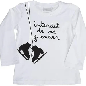T-shirt manches longues Interdit De Me Gronder Patinage