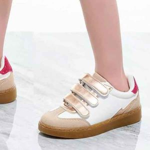 Baskets à scratch dorées