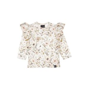 Haut volants vintage bloom