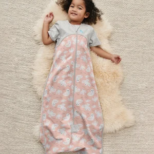 Love To Dream™ Gigoteuse Toutes Saisons Coton Bio Tourterelle Rose