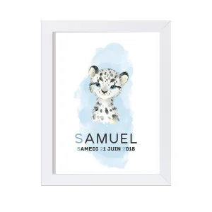 Affiche de Naissance "Modèle 18"